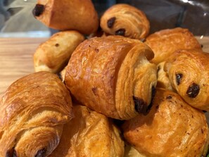 Daily buffet breakfast (EUR 14 per person)