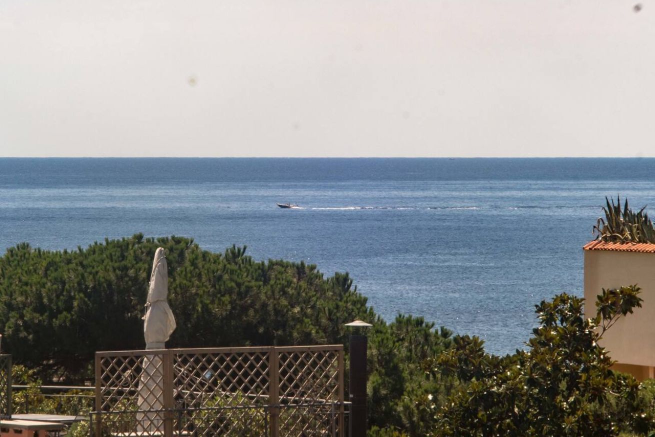 Blick von der Unterkunft