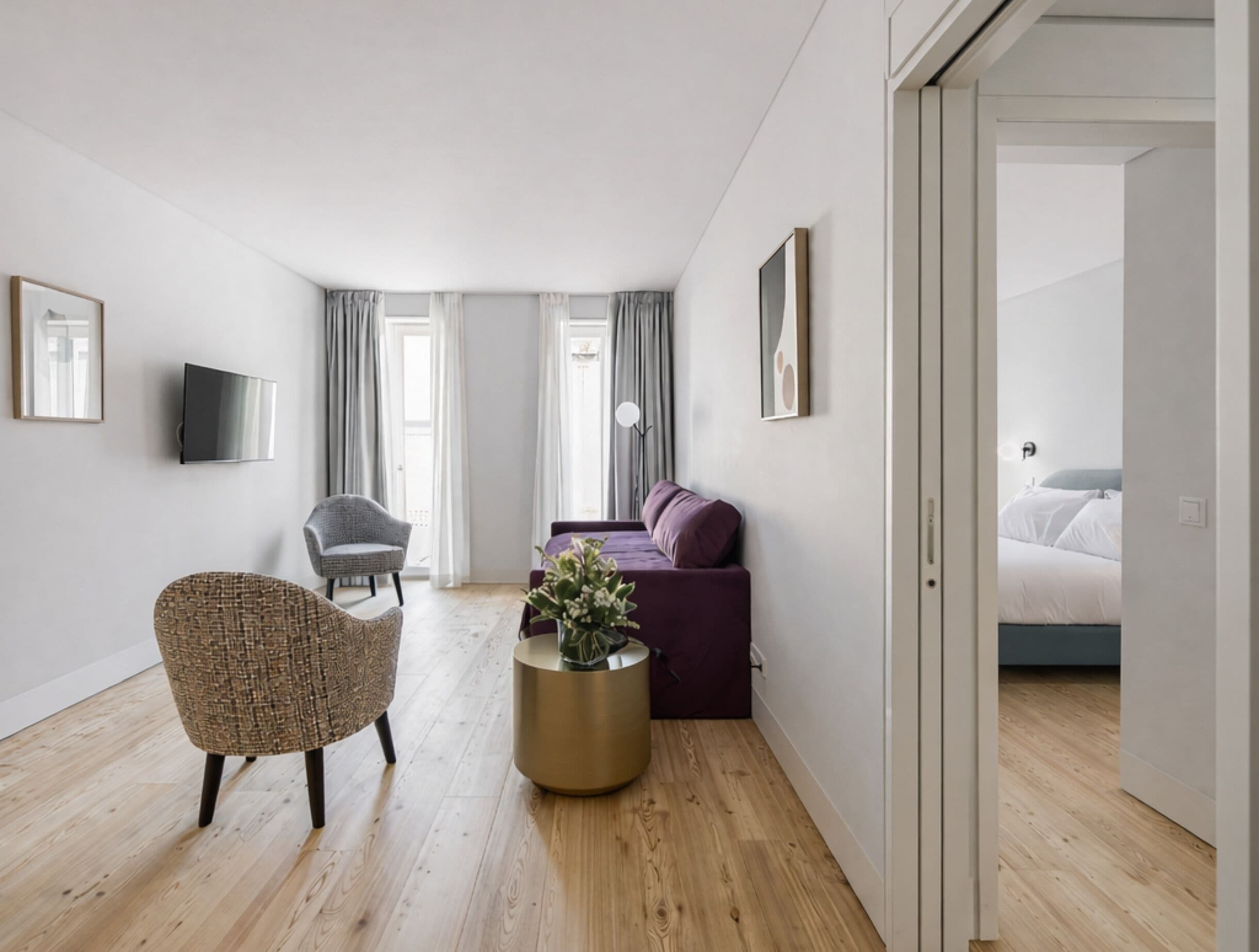 Appartement Deluxe, 1 chambre | Coffre-fort, fer et planche à repasser, lit de bébé (supplément)