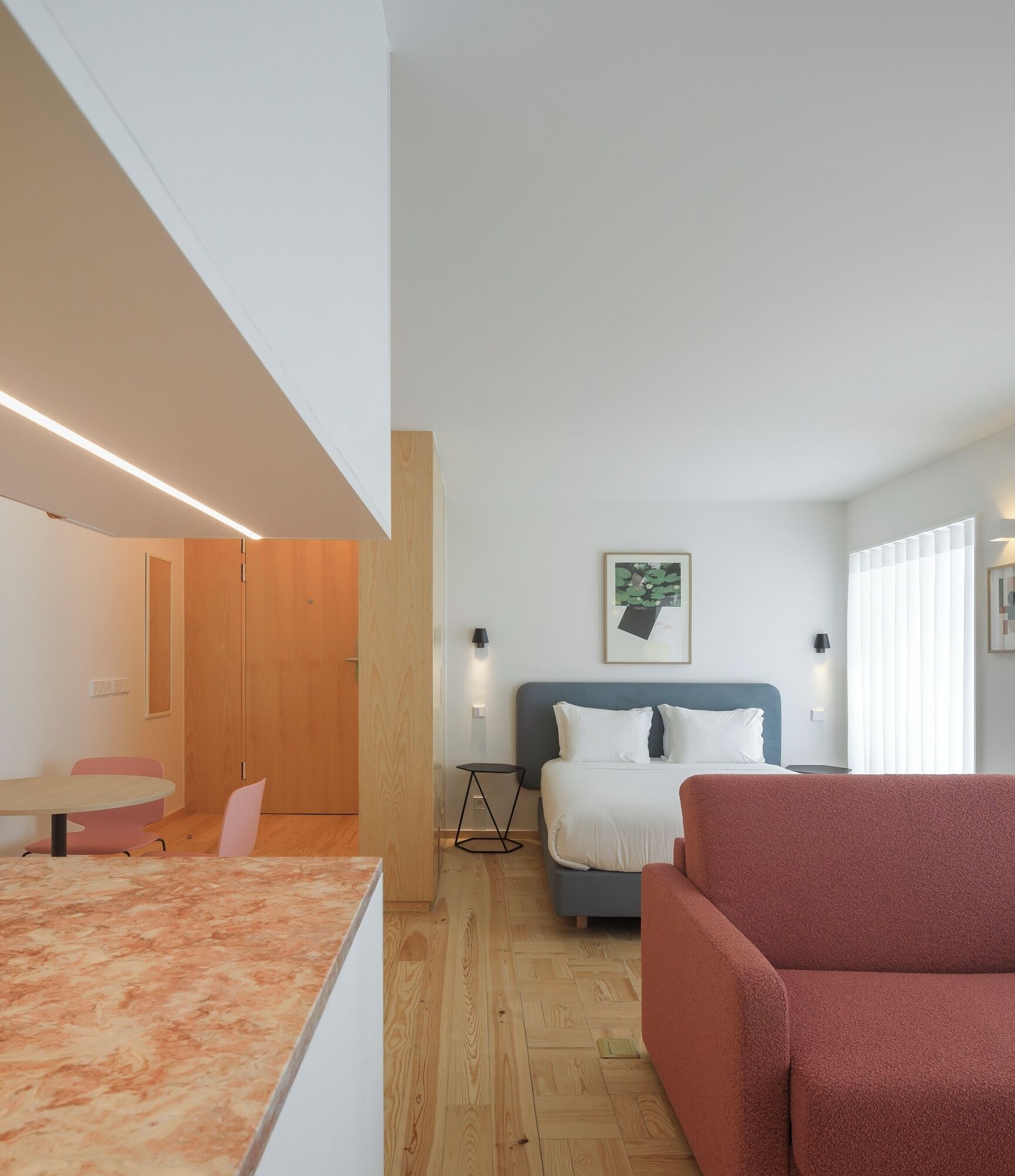 開放式客房 | 高級寢具、客房內保險箱、隔音、熨斗/熨衣板