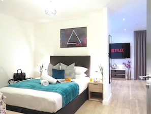 In-room safe, blackout curtains, iron/ironing board, rollaway beds