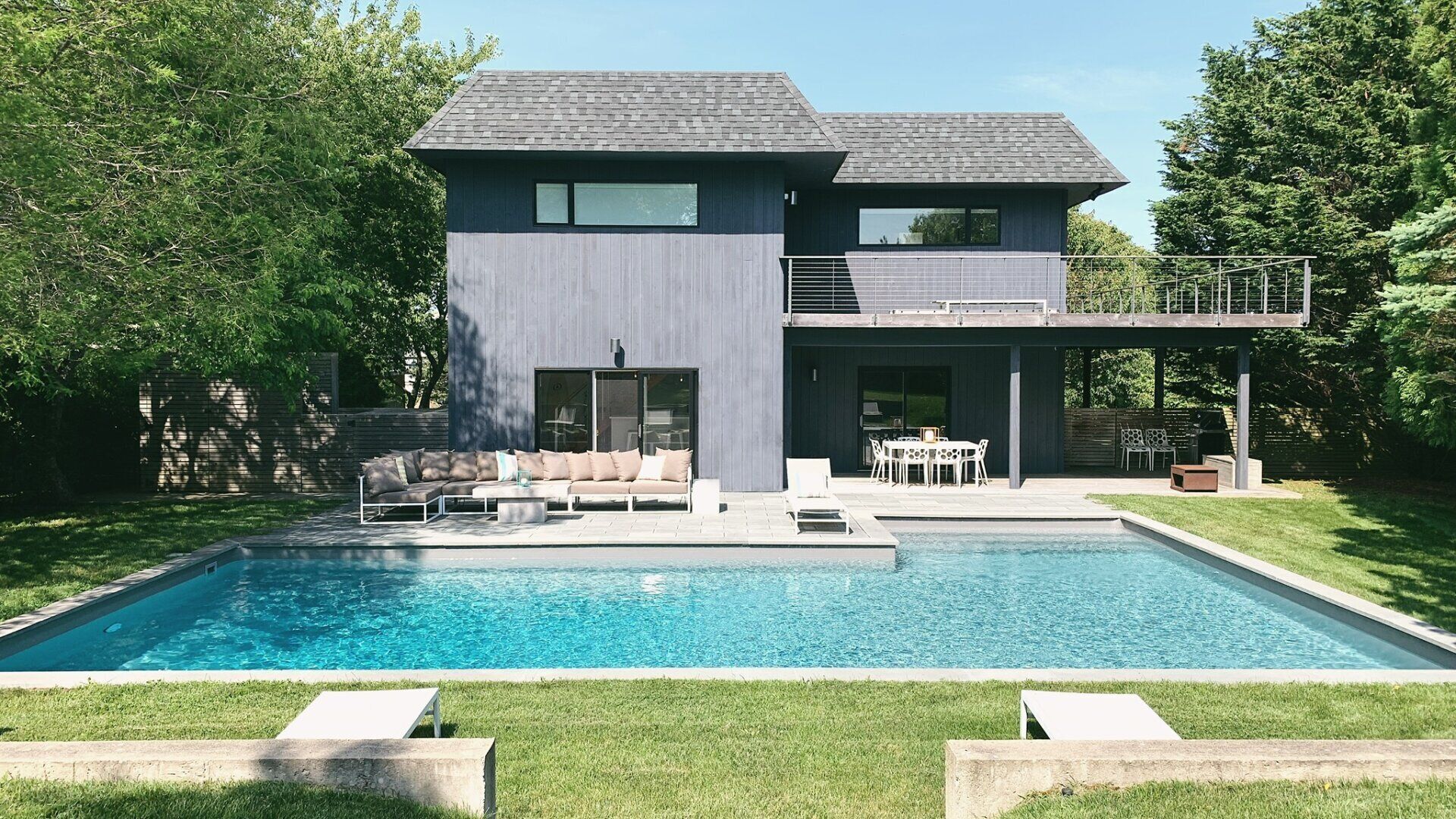Secluded Oasis in Montauk Designed by MTK MDRN with Private Pool and...
