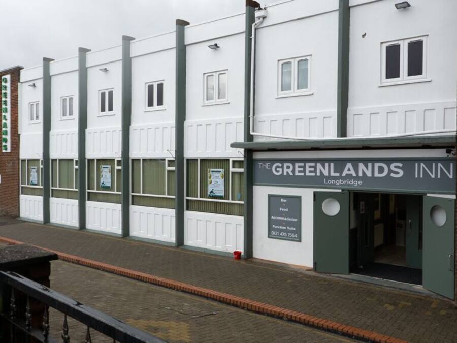 Voorkant van accommodatie