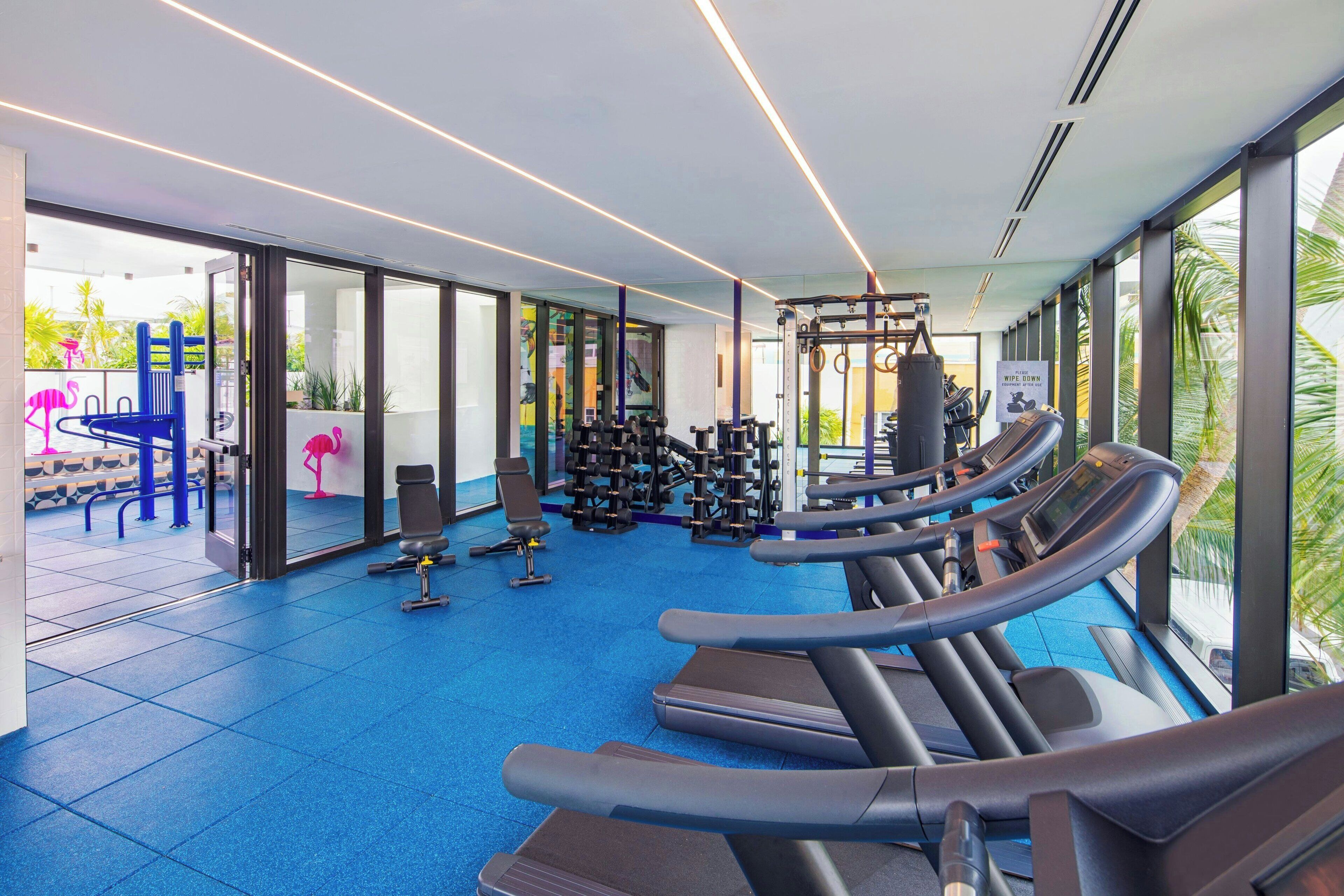 fitness facility