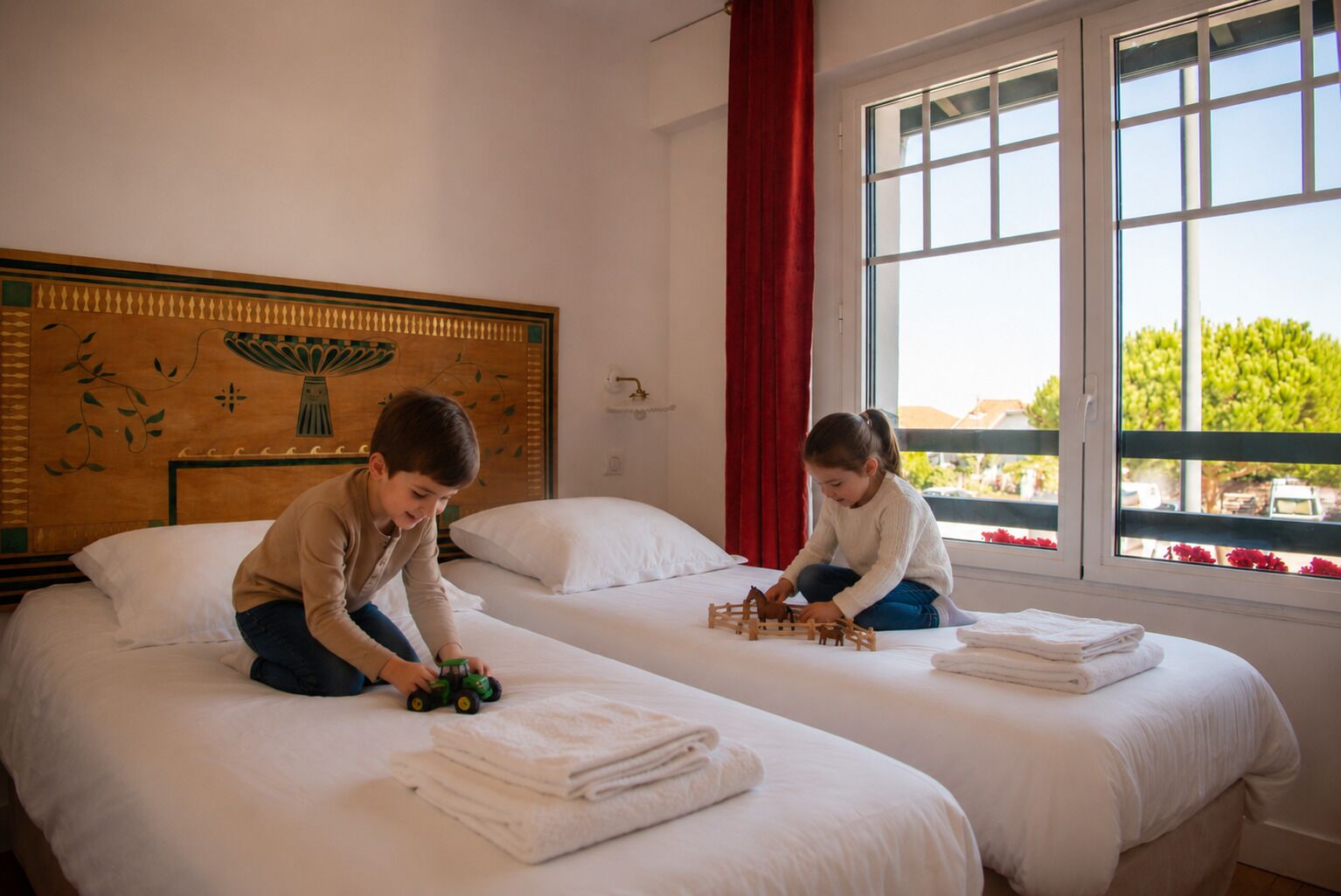 Family Apartment, Ensuite, Partial Sea View (Tourlinguet - 4.6pers)