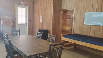 Family Cabin, Multiple Beds | In-room dining