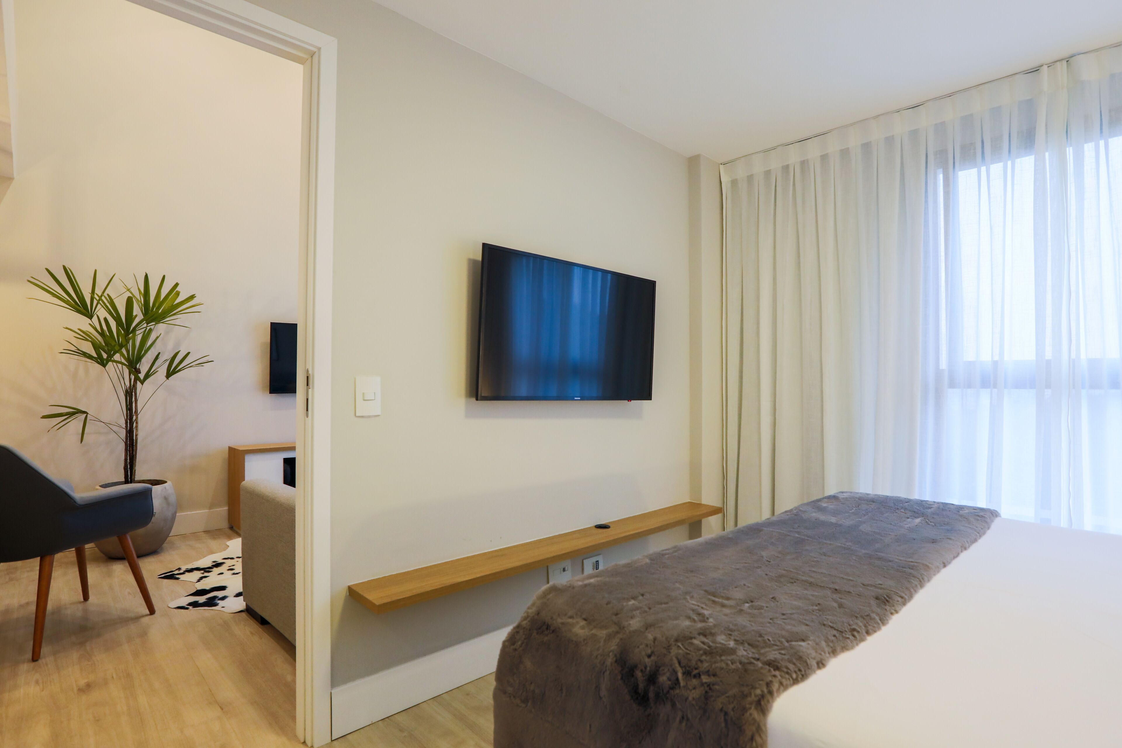 deluxe room, 1 queen bed with sofa bed, non smoking, garden view (with sofabed) | minibar, in-room safe, soundproofing, free wifi