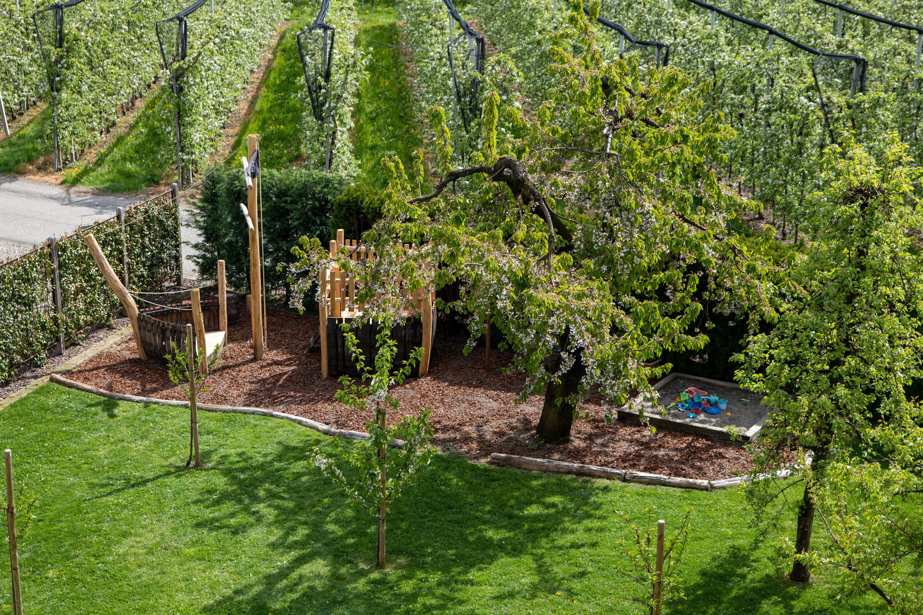 Enceinte de l’hébergement