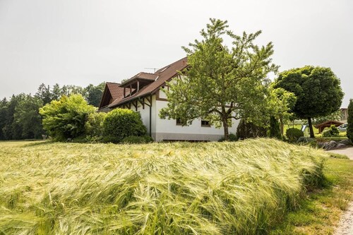 Ferienwohnung 2 auf dem Bauernhof "Wagenberg" mit Bergblick, WLAN, Balkon & Garten