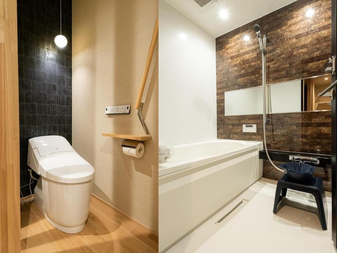 design double room, non smoking | bathroom | separate bathtub and shower, free toiletries, hair dryer, slippers