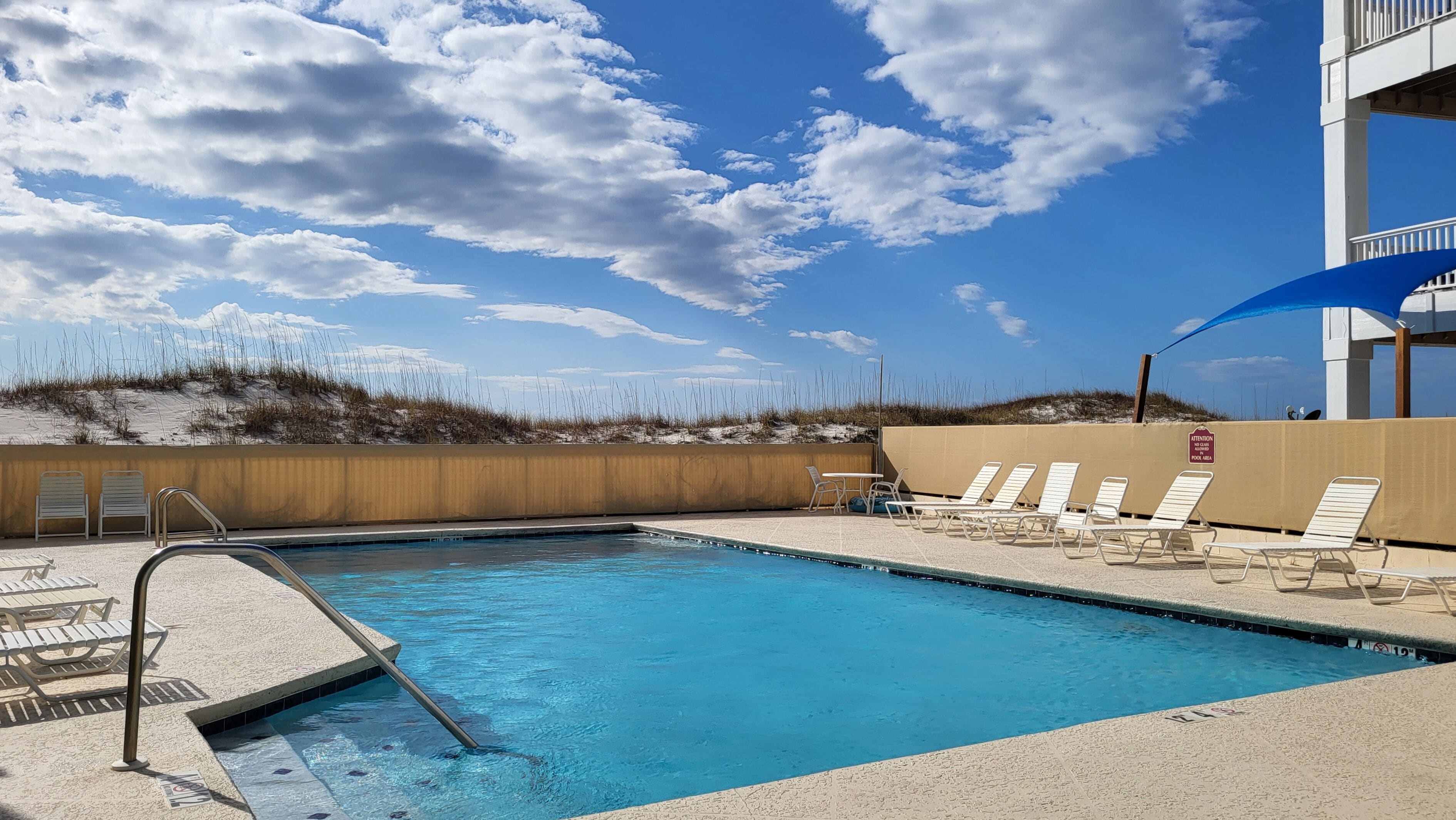 Beheizter Pool