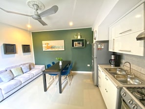 Living area - Condos Aqua in Puerto Morelos (Puerto Morelos)