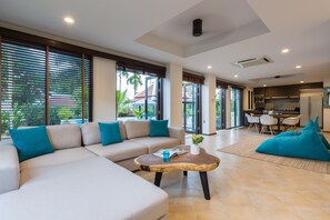 غرفة المعيشة