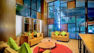 Sitzecke in der Lobby