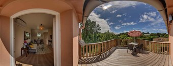 Apartment with terrace overlooking the park
