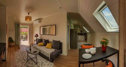 Apartment with terrace overlooking the park