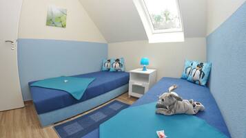 4 chambres, lit parapluie, Wi-Fi