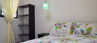 Room-balconies of the Casona Hostel