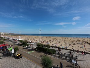On the beach