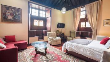 1 makuuhuone, silitysrauta/-lauta, ilmainen Wi-Fi, vuodevaatteet