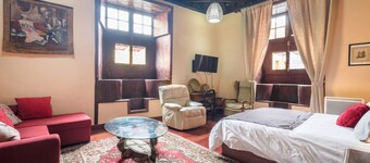 Vakantiehuis "Casa Tradicional Canaria - I" dicht bij zee met bergzicht en Wi-Fi