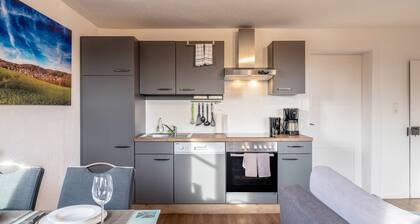 Ferienwohnung "Säntisblick" am Bodensee mit Bergblick & Garten