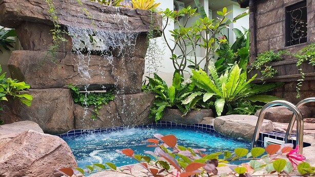 Private pool - Muchshima House (Choeng Thale)