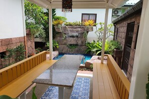 Single Room AC | Terrace/patio - Muchshima House (Choeng Thale)