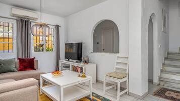 Smart-tv en een kantoor