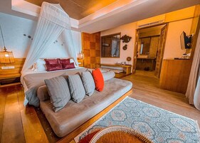 Superior Beachfront Room | 办公桌、笔记本电脑工作区、隔音、免费 WiFi