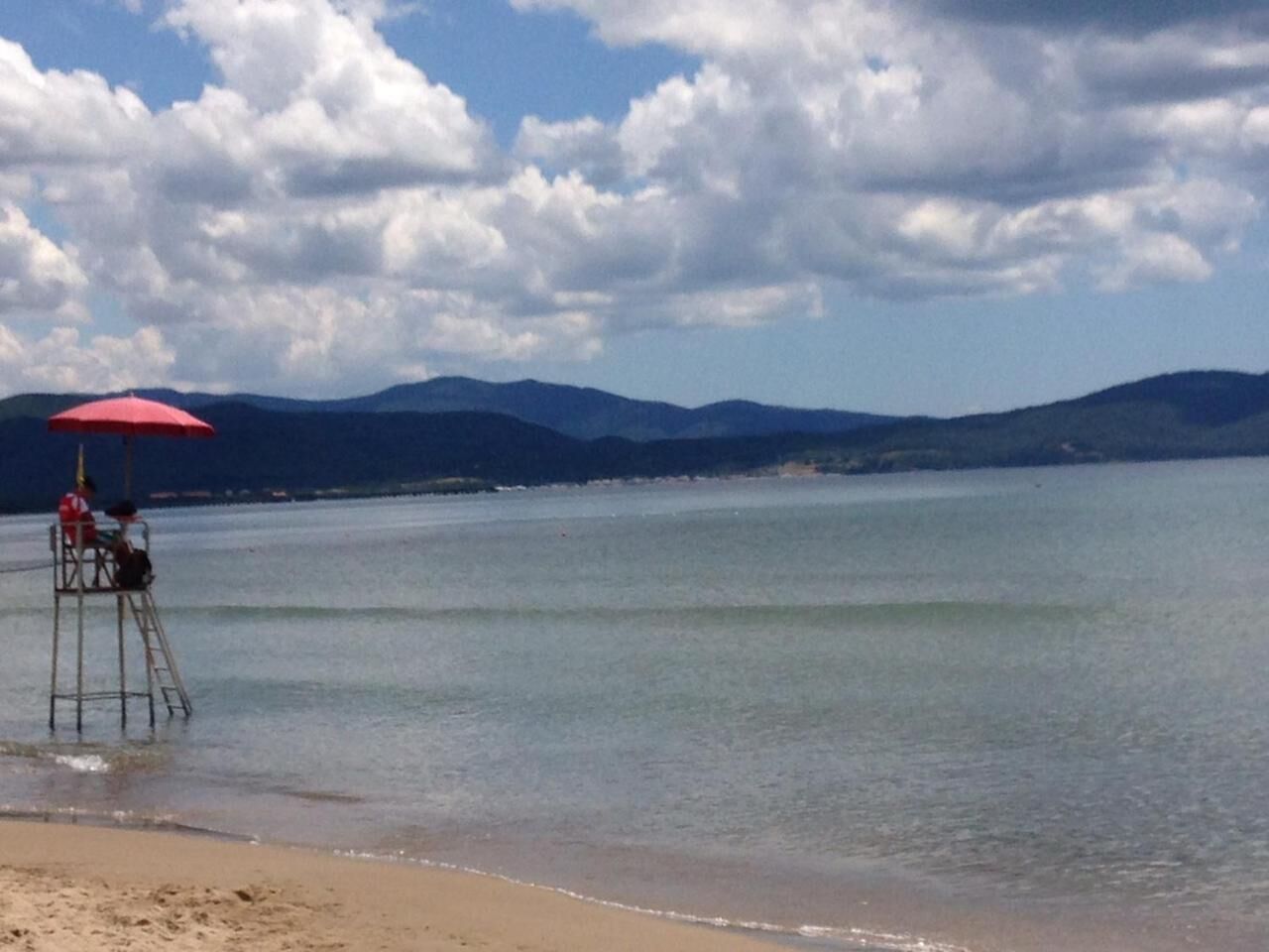 Private beach nearby