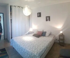 2 habitaciones, wifi y ropa de cama 