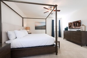 5 bedrooms, in-room safe, iron/ironing board, free WiFi