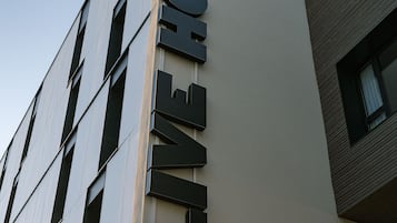 Voorkant van accommodatie