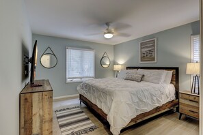 5 dormitorios, tabla de planchar con plancha, wifi gratis y ropa de cama