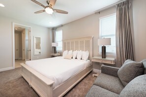 6 bedrooms, in-room safe, iron/ironing board, free WiFi