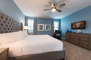 12 bedrooms, in-room safe, iron/ironing board, free WiFi - Exquisite Home with Theater, Themed Rooms near Disney with Waterpark & Resort Access at Encore. (Kissimmee)