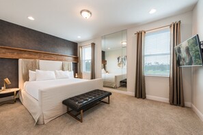 6 dormitorios, tabla de planchar con plancha, wifi y ropa de cama