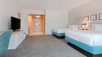 In-room safe, blackout drapes, soundproofing, iron/ironing board