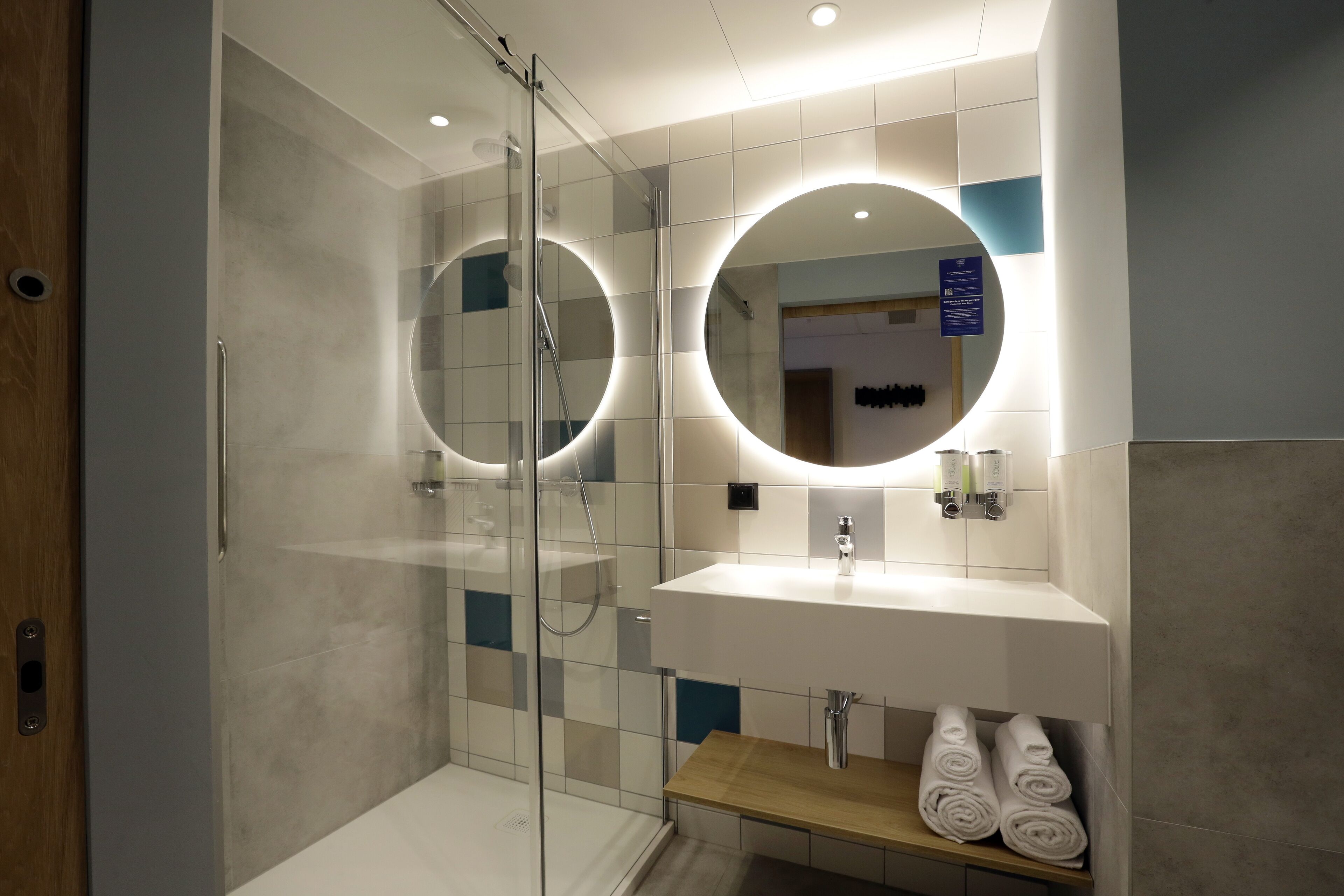 twin room, 2 single beds | bathroom | shower, rainfall showerhead, free toiletries, hair dryer