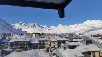 Blick von der Unterkunft