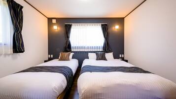2 bedrooms, desk, free WiFi, bed sheets