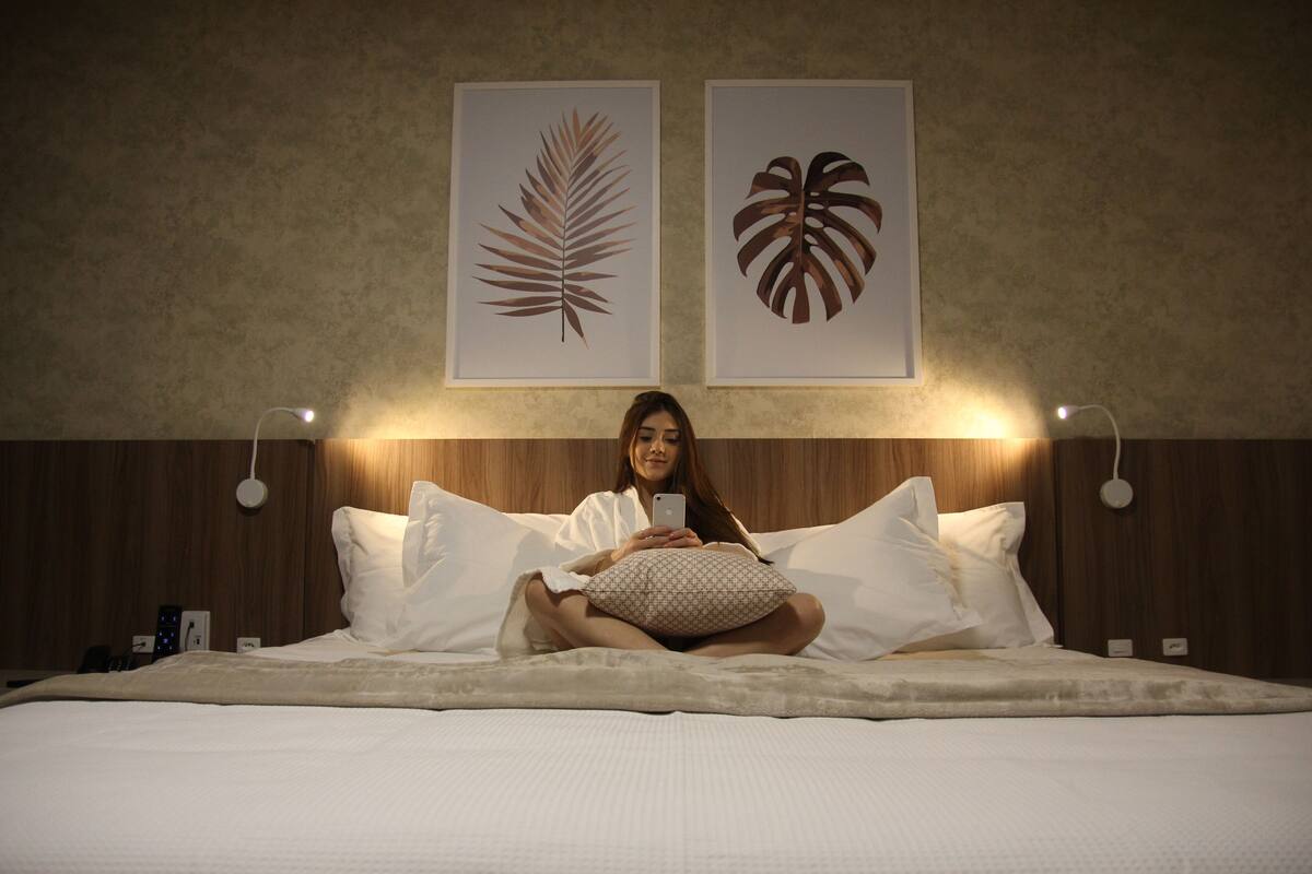 luxury studio suite, 1 king bed with sofa bed | 1 bedroom, minibar, individually decorated, individually furnished