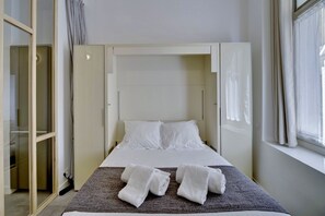 1 Schlafzimmer, Bügeleisen/Bügelbrett, kostenloses WLAN, Bettwäsche