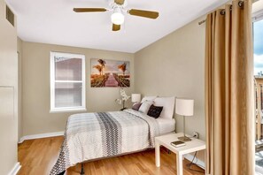 1 Schlafzimmer, Bügeleisen/Bügelbrett, kostenloses WLAN, Bettwäsche