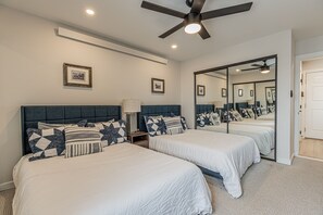 2 habitaciones, internet y ropa de cama 