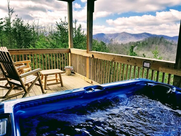 Baignoire à remous extérieure