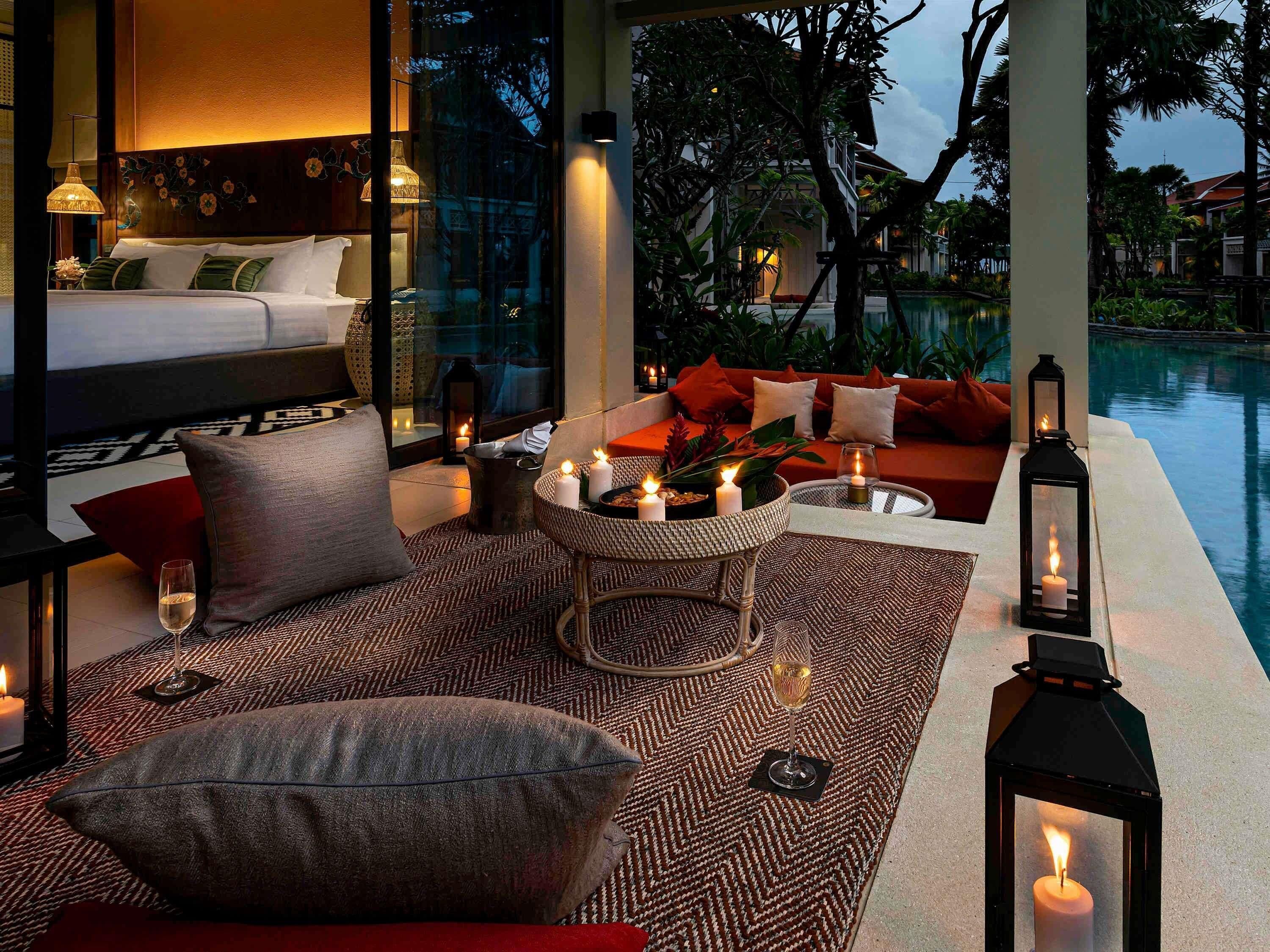 Chambre Deluxe, 1 très grand lit, accès piscine | Literie de qualité supérieure, minibar, décoration personnalisée