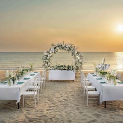 Indoor wedding