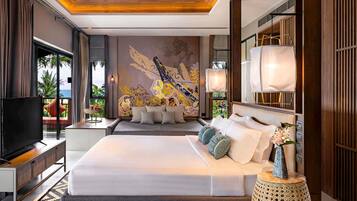 Premium bedding, minibar, individually decorated, individually furnished